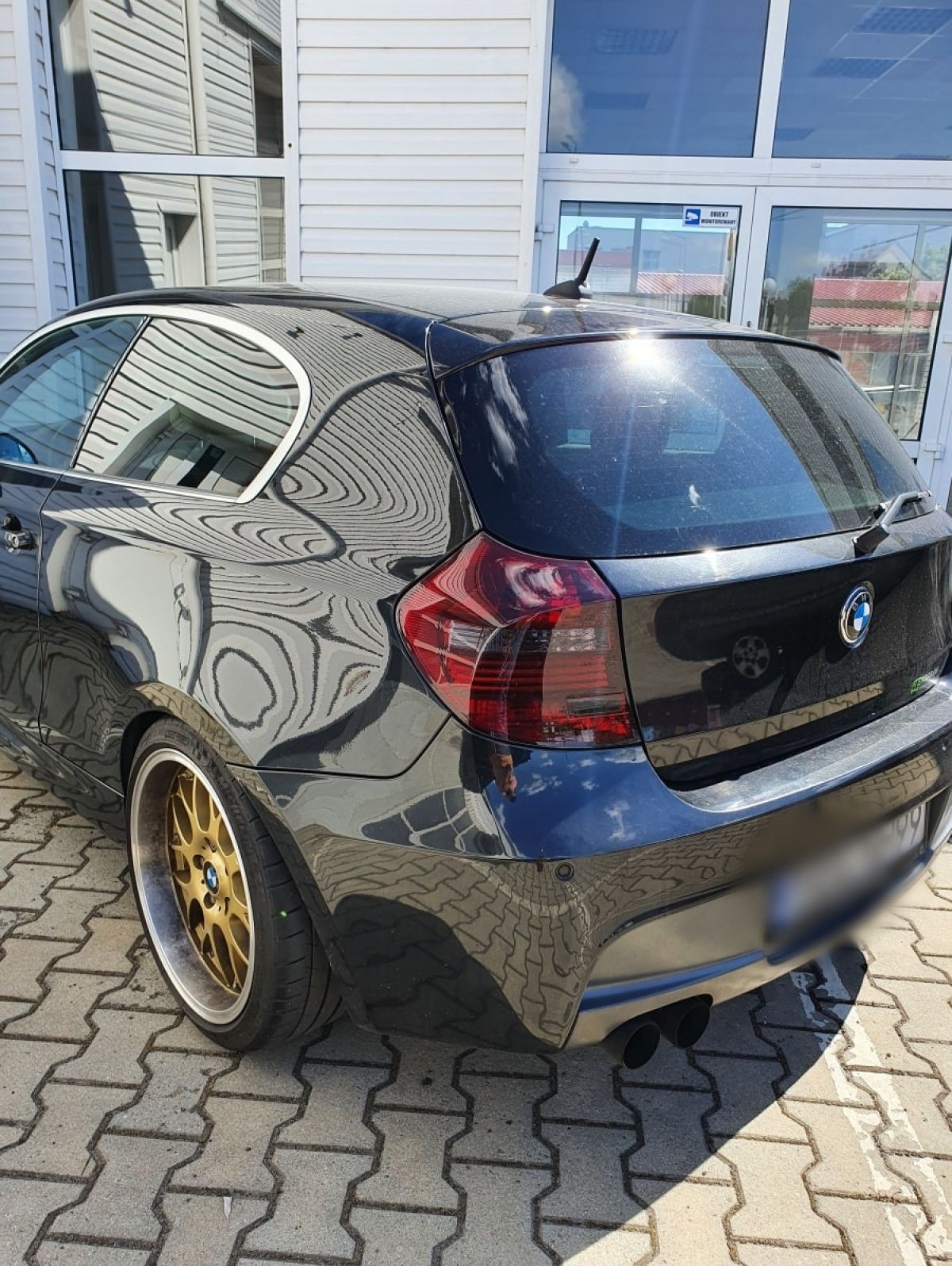BMW 1 Realizacje Przyciemnianie Szyb Gliwice Czarne