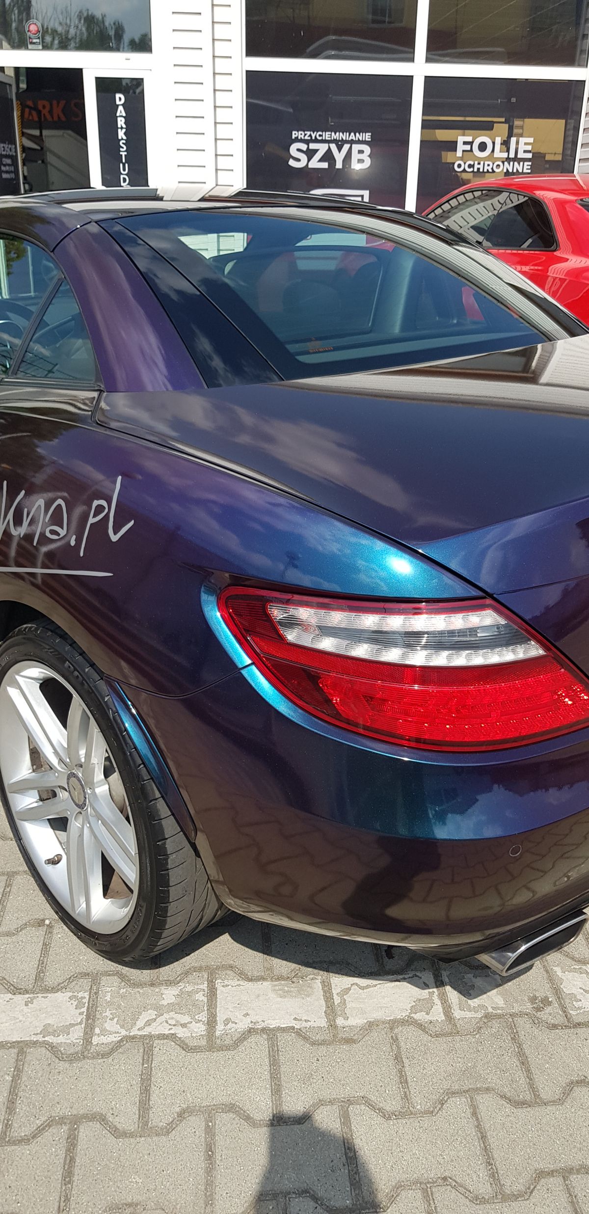 Mercedes SLK Branding