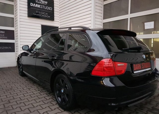 Bezinwazyjne przyciemnianie szyb BMW E91 Czarny